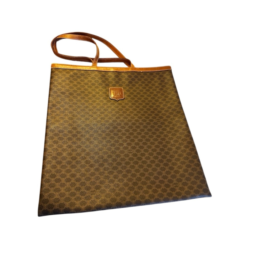Celine Brown MacAdam Shopper Tote Bag